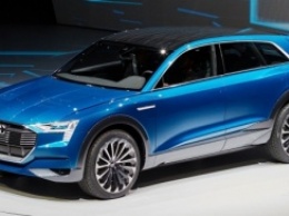 Немцы презентовали электрический кроссовер Audi e-tron quattro concept (видео)