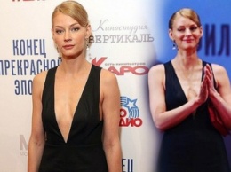 Светлана Ходченкова на премьере фильма поразила всех глубоким декольте