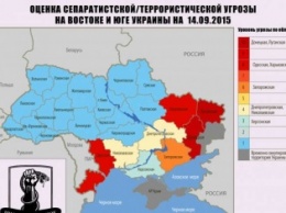 Угроза сепаратизма возросла в Юго-Восточных областях Украины, - ИС