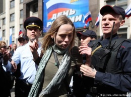 В России начались задержания участников антикоорупционных митингов