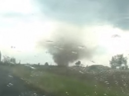 Над Херсонской областью пронесся торнадо (видео)