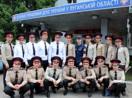 На Луганщине молодые специалисты пополнили ряды спасателей