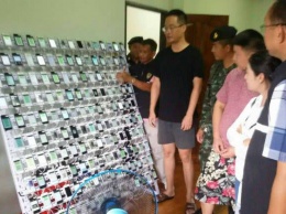 Полиция в Тайланде накрыла клик-ферму из 500 iPhone и 350 000 неиспользованных SIM-карт
