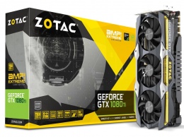 Представлена разогнанная карта Zotac GeForce GTX 1080 Ti AMP Extreme Core Edition