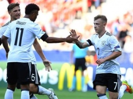 Евро-2017 (U-21): Германия одержала уверенную победу над Чехией