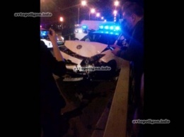 ДТП в Ровно: Citroen Berlingo столкнулся с милицейским Toyota Prius - пострадали трое.ФОТО