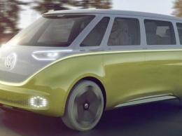 Volkswagen выпустит электрический вэн с автопилотом