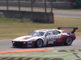 Легендарное спорткупе BMW M1 ProCar вновь замечено на треке