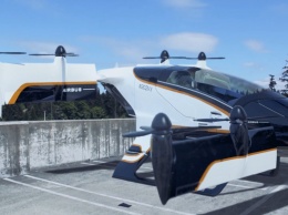 Airbus представили работу первого летающего такси