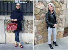 Как носить джинсы после 50 и не казаться молодящейся бабулькой