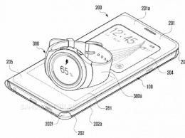 Смартфон Samsung сможет заряжать смарт-часы беспроводным способом