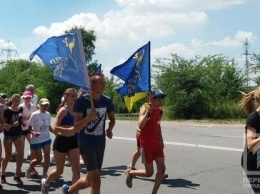 День бега в Кривом Роге: активисты пробежали марафон