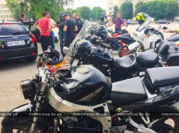 Павлоградские байкеры провели мотопробег в поддержку пострадавших в ДТП (ФОТО и ВИДЕО)