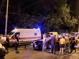 В Киеве полиция во время погони устроила ДТП