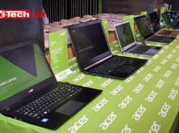 Acer показала в Украине новинки ноутбуков разных серий