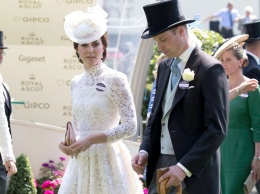 Леди в белом: Кейт Миддлтон вышла в свет в кружевном платье Alexander McQueen