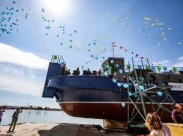 "Нибулон" спустил на воду третий буксир нового поколения (фото)