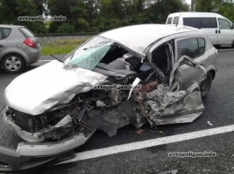 ДТП на Львовщине: в столкновении Opel Astra с IVECO погиб водитель грузовика. ФОТО