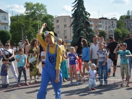 На Днепропетровщине прошел фестиваль красок