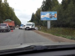 В Санкт-Петербурге на Выборгском шоссе произошло ДТП