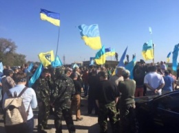 Блокада Крыма. Крымские татары и активисты уже начали подготовку к акции (ФОТО)