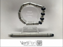 В США создали ручку-браслет VertiPen