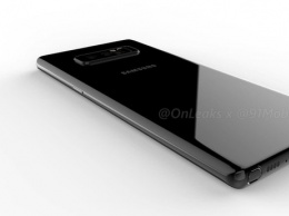 Samsung Galaxy Note 8 засветился на новых рендерах