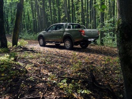 Тест-драйв Mitsubishi L200: вид сверху