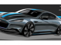 Премьера электрического Aston Martin RapidE состоится в 2019 году