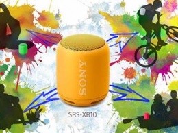 Sony представила беспроводную колонку Sony SRS-XB10