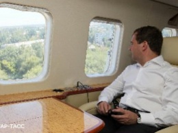 Из-за вертолета Медведева самолеты несколько часов кружили над «Шереметьево»