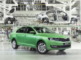 В России стартовало производство обновленного Skoda Rapid