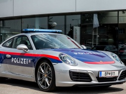 Porsche 911 поступила на службу австрийской полиции