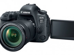 Canon представляет полнокадровую зеркальную камеру - EOS 6D Mark II