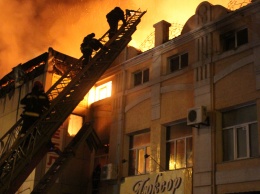 В Хмельницком произошел масштабный пожар