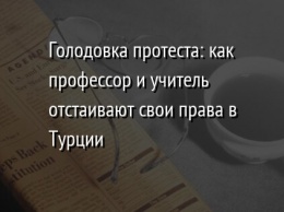 Голодовка протеста: как профессор и учитель отстаивают свои права в Турции