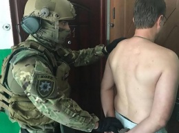 В Днепре полицейский спецназ обезвредил боевика "ДНР" (ФОТО)
