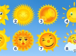 Выберите понравившееся солнышко и узнайте, какие положительные черты характера вас отличают