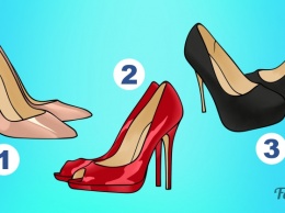Выберите пару туфель и узнайте, кто вы: служанка, принцесса или королева