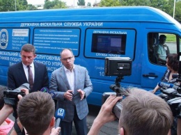 В Одессе презентовали первый передвижной центр админиуслуг