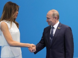 Сегодня в филармонии Путин познакомился с женой президента США Меланией