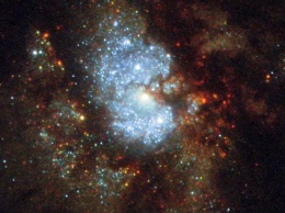 Телескоп Hubble обнаружил "спрятанную" галактику
