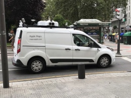 Автомобили Apple Maps заметили на улицах испанских городов