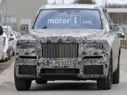 Олигархам на заметку: первый кроссовер Rolls-Royce замечен на тестах