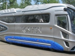 Новый украинский автобус с космическим дизайном