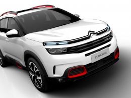 Citroen опубликовала официальные эскизы кроссовера C5 Aircross