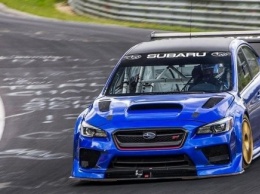 Subaru WRX STI стал самым быстрым седаном Нюрбургринга