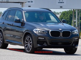 Новый BMW X3 2018 заметили в спецификации M Sport