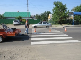 Где в городе пешеходные переходы светиться ночью будут (фото)