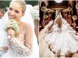 Звездная роскошь: как выглядит свадебное платье за почти миллион евро, расшитое 500 000 кристаллов Swarovski